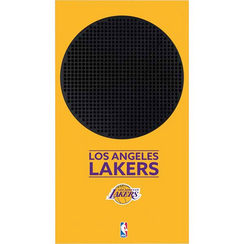 NBA Los Angeles Lakers Standard - Gold Xbox Series S Console Skin